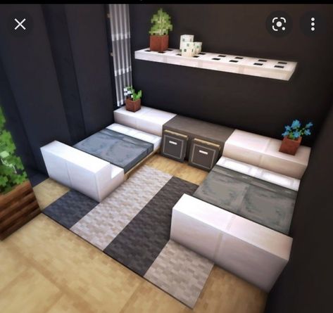 Minecraft Hus, Modern Minecraft Houses, Case Minecraft, Minecraft Decoration, Rumah Minecraft Sederhana, Minecraft Mansion, Minecraft Interior, Minecraft Interior Design, Bangunan Minecraft