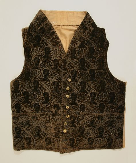 1830, waistcoat. 1830s Fashion, Mens Waistcoat, Period Outfit, Antique Clothing, Clothing Details, Historical Costume, Historical Dresses, Gentleman Style, Historical Clothing