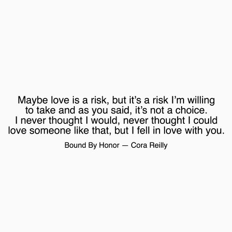 Quote by Cora Reilly, Bound By Honor Bound By Honor Aesthetic, Romance Aesthetic Quotes, Bound By Honor Cora Reilly, Mafia Romance Aesthetic, Luca Vitiello, Honor Quotes, Mafia Books, Bujo Quotes, Black Vibes