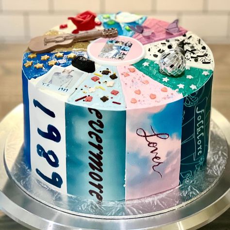 Taylor Swift 12th Birthday Cake, Taylor Swift Eras Cake, Taylor Swift Bday Cake, Taylor Swift Themed Cake, Eras Tour Cake, Swiftie Sleepover, Swiftie Cake, Taylor Swift Inspired Cake, Taylor Swift Cakes