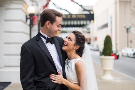 Get into the spirit of the season with this stunning Nashville holiday wedding at the famous Hermitage Hotel! Hermitage Hotel, Christmas Eve Service, Good Dye Young, Unmarried Women, Brown Eyed Girls, Mom And Sister, Married Woman, Holiday Wedding, Happy Marriage