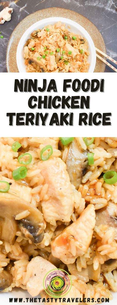 Check out our newest recipe for Ninja Foodi Chicken Teriyaki Rice! See post for more details. Teriyaki Rice, Ninja Cooking System Recipes, Teriyaki Chicken And Rice, Recipe Hacks, Chicken Teriyaki Recipe, Food Courts, Ninja Recipes, Chicken Teriyaki, La Food