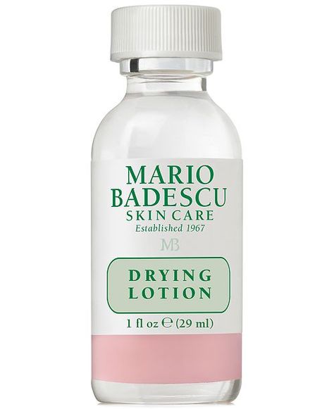 Drying Lotion, Mario Badescu Drying Lotion, Mario Badescu Skin Care, How To Get Rid Of Pimples, Acne Spots, Sensitive Skin Care, Cystic Acne, Dry Skin Care, Acne Remedies