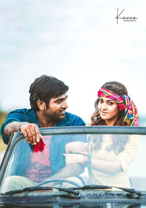 Vijay sethupathi and Nayanatara Naanum Rowdy Thaan, Love Feeling Photos, Vijay Sethupathi, Cute Movie Scenes, Actor Quotes, Lovers Pics, Movie Pic, New Photos Hd, Bollywood Couples