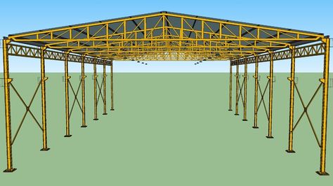 Metal Building Kits, Roof Truss Design, Plaza Design, Grill Gate Design, Shed Construction, House Main Gates Design, Factory Architecture, Steel Structure Buildings, Steel Frame House