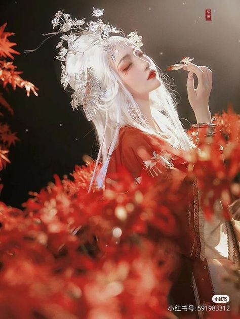 Chinese Witch, Hanfu Girl, Ruyi's Royal Love In The Palace, Headpiece Diy, Face Swaps, Witch Aesthetic, Digital Art Girl, Photo Reference, Dnd Characters