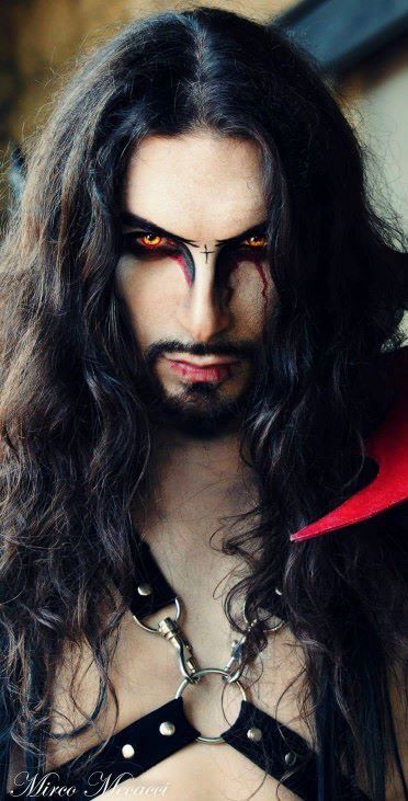 Mens Vampire Makeup, Sith Makeup, Vamp Makeup, Vampire Hair, Demon Makeup, Vampire Makeup Halloween, Halloween Makeup Witch, Halloween Makeup Sugar Skull, Demon Costume