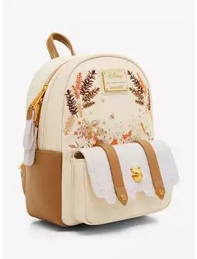 Loungefly Disney Winnie the Pooh Characters Honeycomb Mini Backpack - BoxLunch Exclusive, Boxlunch Disney, Loungefly Bag, Loungefly Disney, Disney Bag, Small Backpack, Disney Winnie The Pooh, Pooh Bear, Walk In The Woods, Best Bags