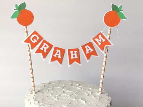 Cutie Party, Cutie Theme, Cutie Cake, Citrus Cake, Citrus Baby, Nerf Party, Cake Bunting, Fruit Birthday, Orange Peels