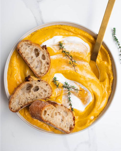 Roasted Pumpkin, Feta and Tomato Soup Pumpkin Tomato Soup, Creamy Tomato Pumpkin Soup, Roasted Butternut Squash And Feta Soup, Pumpkin Feta, Roasted Pumpkin Soup Recipe Easy, Food Dolls Roasted Butternut Squash Feta Soup, Roasted Red Pepper Pumpkin Soup, Roasted Pear, Mozzarella Recipes