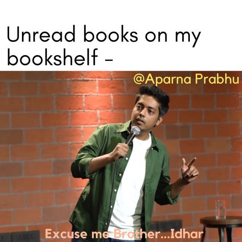 Meme featuring Akash Gupta Unread Books, Board Inspiration, Vision Board Inspiration, 2025 Vision, Stand Up, Vision Board, Funny Memes, Memes, Funny