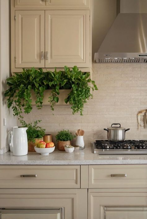 Discover creative ways to decorate above cabinets in the kitchen with simple yet stylish tips for daily interior designer routines. Elevate your space effortlessly!
#ad  


#kitchen
#wallpaint2024
 #color2024
 #DIYpainting
 ##DIYhomedecor
 #Fixhome Decorating The Wall Above A Kitchen Sink With No Window, How To Decorate Above Cabinets, Plants Above Kitchen Cabinets, Decorating Above Cabinets, Inset Kitchen Cabinets, Cabinets In Kitchen, Painting Kids Furniture, Installing Kitchen Cabinets, Ad Kitchen