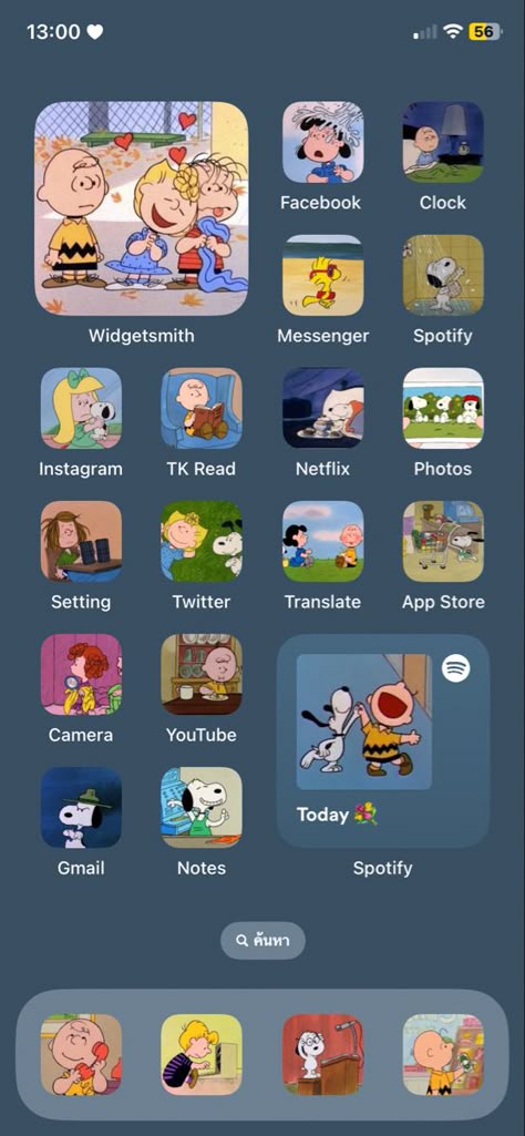 Snoopy Iphone Layout, Snoopy Phone Layout, Snoopy Homescreen Layout, Snoopy App Icon, Snoopy Ios Layout, Snoopy Phone Theme, Snoopy Homescreen, Snoopy Widget, Home Screen Themes