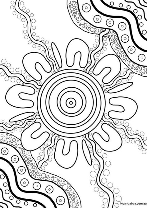 Using Aboriginal Symbols to Create a Story Aboriginal Art For Kids, Aboriginal Tattoo, Aboriginal Symbols, Aboriginal Art Symbols, Aboriginal Art Dot Painting, Indigenous Australian Art, Aboriginal Patterns, Aboriginal Dot Painting, Create A Story