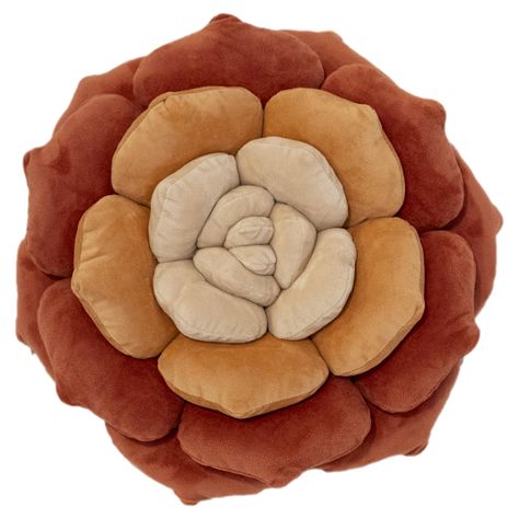 PRICES MAY VARY. Succulent Flower Pillow: These 15x15in monochromatic burnt orange pillows are a vibrant and charming accent that brings the beauty of nature indoors. The intricate plant plush design captures the blooms, adding a touch of botanical elegance to any boho home decor. Especially for those who love cute pillows and earthy aesthetics. Monochromatic Color Scheme: Our colorful throw pillows are meticulously crafted with a fusion of creativity and intention, ensuring a burst of color tha Terracotta Throw Pillows, Rust Colored Throw Pillows, Flower Shaped Pillow, Burnt Orange Throw Pillows, Burnt Orange Throw, Burnt Orange Decor, Plant Pillow, Burnt Orange Pillows, Terracotta Decor