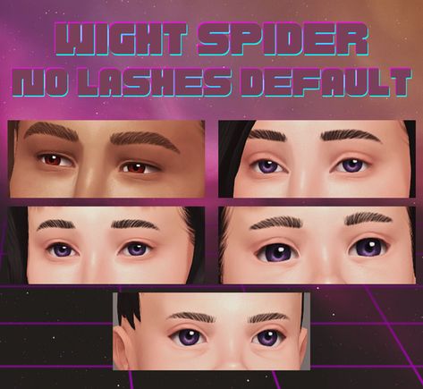 No Lashes Default | Patreon Eyelash Remover, Sims 4 Cc Eyes, Sims 4 Cas Mods, Sims 4 Cc Skin, Sims 4 Dresses, Last Game, Sims 4 Cc Packs, Best Sims, Sims 4 Mods Clothes