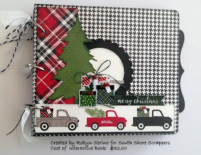 Bridal Shower Scrapbook, Christmas Mini Albums, Christmas Scrapbook Pages, Christmas Scrapbook Layouts, Mini Scrapbooks, Holiday Scrapbook, Round Robin, Christmas Layouts, Birthday Scrapbook