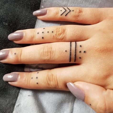 Chevron Finger Tattoo, Cool Finger Tattoos, Create Your Reality, Finger Tats, Finger Tattoo For Women, Small Tats, Create Your Own Reality, Finger Tattoo, Ladies Blouse Designs