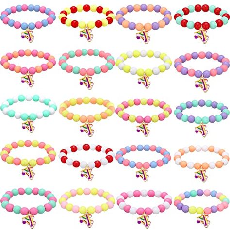 Junkin 20 Pcs Rainbow Roller Skating Bracelets Bulk Roller Skating Party Favors Children Birthday Goodies Bag Stuffers Fillers for Kids Girl Boy Skate Party Decorations, Skating Party Favors, Roller Skating Party Favors, Skate Party Favors, Roller Skate Party, Goodies Bag, Bulk Party Favors, Roller Skating Party, Skating Party