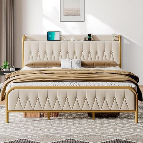 King Size Metal Bed Frame, Underbed Storage, Full Size Bed Frame, Full Bed Frame, Queen Size Bed Frames, Platform Beds, King Bed Frame, Queen Bed Frame, Metal Platform Bed