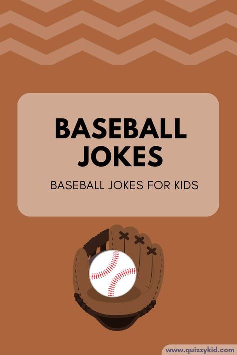 Baseball Jokes For Kids, Baseball Puns, Baseball Jokes, Kids Jokes And Riddles, Jokes For Kids Hilarious, Hebrew School Activities, Riddles Kids, Sports Joke, Game Room Home