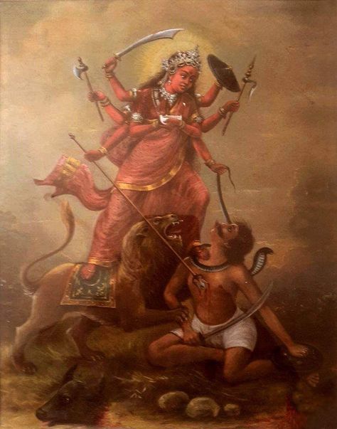 Durga Mata, Durga Ji, Ancient History Facts, Pagan Gods, Shakti Goddess, Indian Art Gallery, Hinduism Art, Devi Durga, Vedic Art