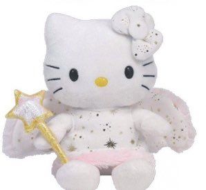 Angel Hello Kitty, Kitty Plush, Best Valentine's Day Gifts, Angel Cat, Stuffed Animal Cat, Gold Angel, Beanie Boo, Teddy Bear Stuffed Animal, Retro Gifts