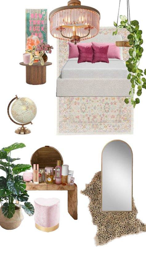 Bedroom Inspo Boho Chic, Modern Gold Bedroom, Room Inspo Princess, Scandinavian Bedroom Decor Inspiration, Warm Maximalist Bedroom, Nook In Bedroom Ideas, Boho Art Deco Bedroom, Bedroom Den Ideas, Bedroom Atheistic