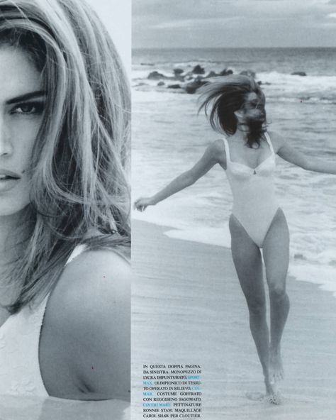 @cindycrawford for @vogueitalia 1991🖤 . . #cindy #crawford #cindycrawford #wonderfulcindy #vogue #vogueitalia Cindy Crawford Editorial, Cindy Crawford Steven Meisel, Cindy Crawford Swimwear, Swimwear Aesthetic, 90s Model, 90s Models, Summer Photoshoot, Beauty Mark, Floral Swimsuit