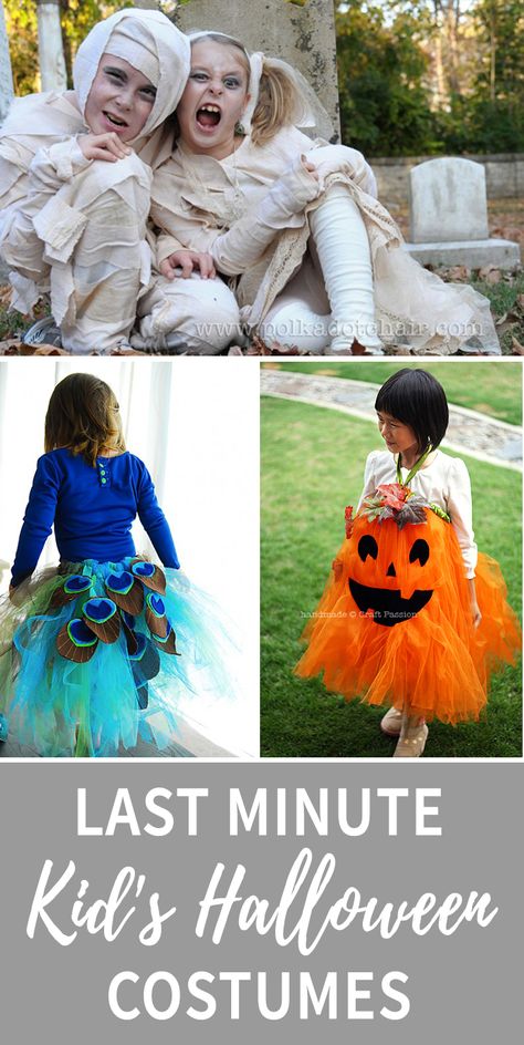 Halloween is right around the corner, which means it’s time to start thinking about costume ideas for your kids! While there is always the option to buy a costume, making one can be so much more fun. Especially when the costume is easy enough for kids to help with the creating! Easy Kids Costumes, Last Minute Costumes, Diy Costumes Kids, Hallowen Costume, Scary Costumes, Last Minute Halloween Costumes, Easy Costumes, Toddler Costumes, Last Minute