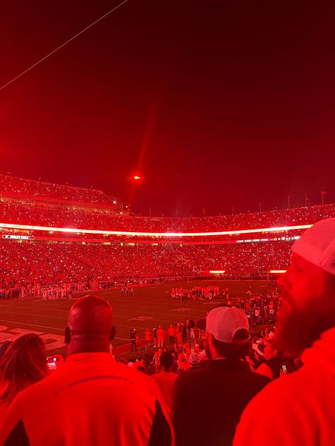 Red Football Aesthetic, Football Beer, Football Stadium, Football Football, Kingdom Come, Football Stadiums, Football Pictures, Red Sky, Football Wallpaper