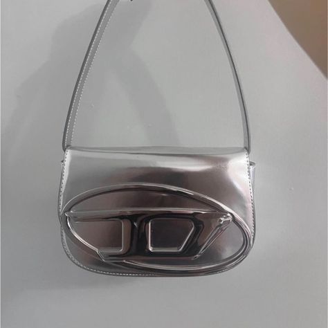 Chrome Diesel 1DR Bag Diesel 1dr Bag, 1dr Bag, Diesel 1dr, Dust Bag, Handbags, Closet, Fashion Tips, Fashion Trends, Clothes Design