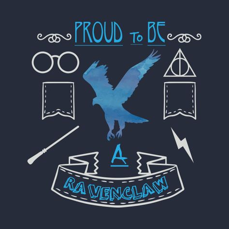 Proud To Be A Ravenclaw, Ravenclaw Merchandise, Harry Potter Signs, Birthday Aesthetics, Dumbledore's Army, Avada Kedavra, Light Movie, Ravenclaw Pride, Ravenclaw Aesthetic