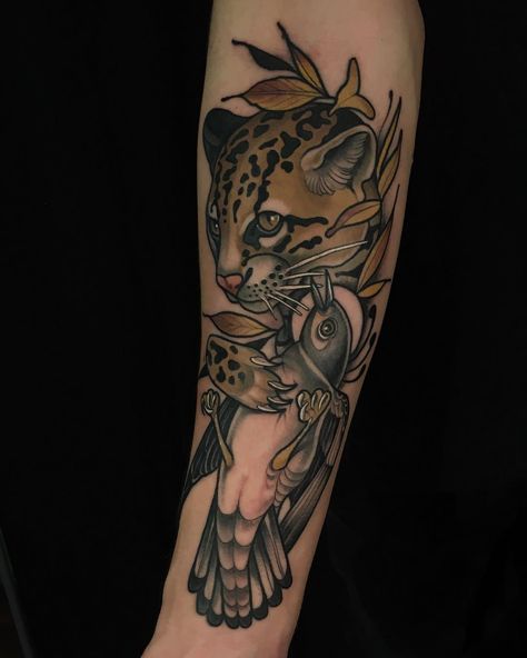 Übler Friedrich on Instagram: “I feel like this is the best tattoo I've done so far and there is still more to learn. Since i am still new into tattooing I am really…” Ocelot Tattoo, Maybe Someday, Upper Arms, Best Tattoo, Tattoo Style, I Tattoo, Cool Tattoos, Feel Like, Be Still