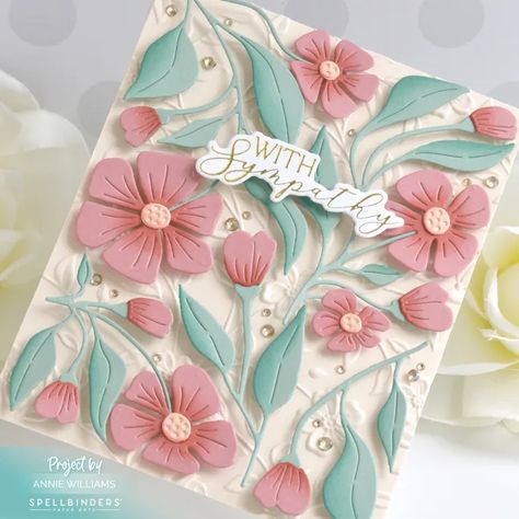 Fresh Picked Collection from Spellbinders – Annie Williams Spellbinders Fresh Picked Buttercups, Annie Williams, Birthday Female, Card Making Flowers, Cards Sympathy, Flower Branches, Spellbinders Dies, Flowers Cards, Peach Sorbet