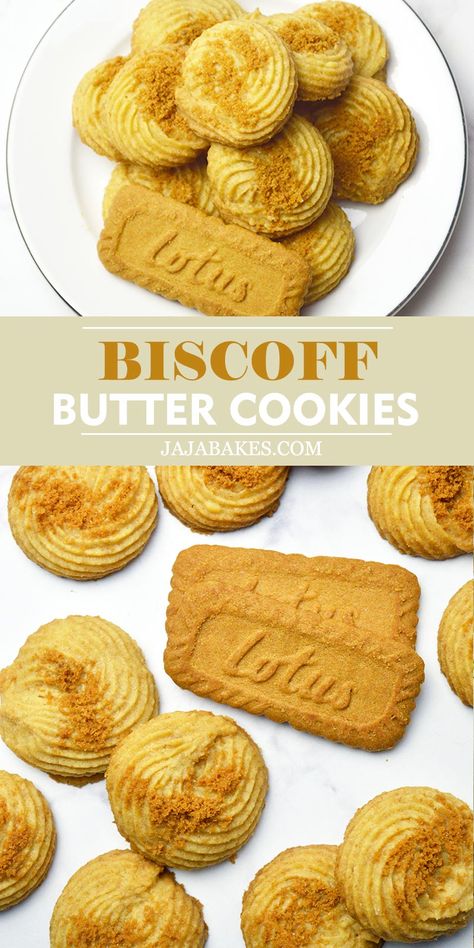 Biscoff Recipes Cookies, Biskut Raya Resepi, Biscoff Butter Cookies, Biscoff Cookies Recipe, Cookies Lebaran, Crunchy Cookies Recipe, Homemade Biscoff, Biscoff Butter, Resep Cookies