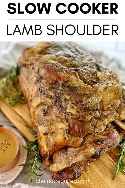 Recipes For Lamb Roast, Lamb Shoulder Roast Recipes Slow Cooker, Slow Cooker Shoulder Roast, Instant Pot Lamb Shoulder, Slow Cooked Lamb Shoulder In Slow Cooker, Crockpot Lamb Shoulder, Lamb Shoulder Roast Slow Cooker, Lamb Roast Crockpot Recipes, Lamb Shoulder Recipes Slow Cooker