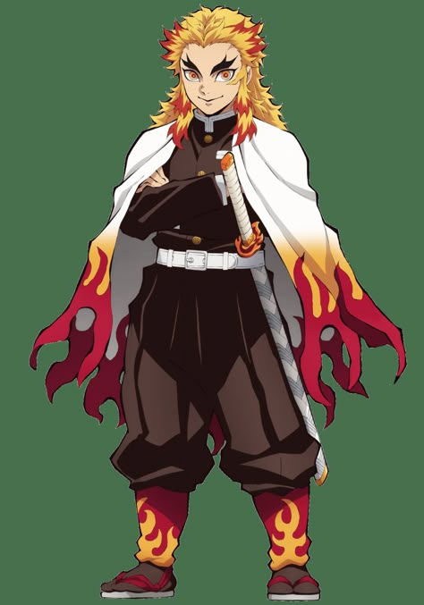 Flame Hashira, Kny Base, Demon Slayer Character, Anime Png, Demon Slayer Characters, Rengoku Kyoujurou, Rengoku Kyojuro, Anime Demon Slayer, Demon Slayer Kimetsu No Yaiba