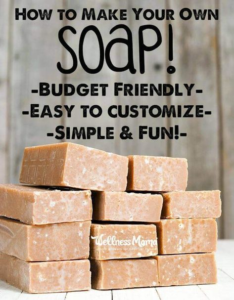 Make Your Own Soap, Bath And Body Works Candles, Cold Pressed Soap, Simple Candle, Cold Process Soap Recipes, Way To Save Money, Wellness Mama, Astuces Diy, Soap Making Supplies