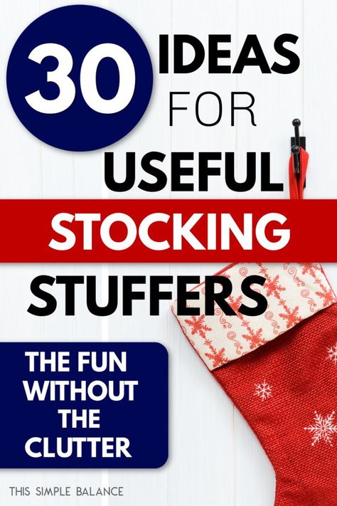 Fun Christmas Stocking Ideas, Stocking Stuffer Crafts, Simple Stocking Stuffers, Blessings Bags, Stocking Stuffers For Teenagers, Useful Stocking Stuffers, Christmas Stocking Stuffer Ideas, Simple Stocking, Diy Stocking