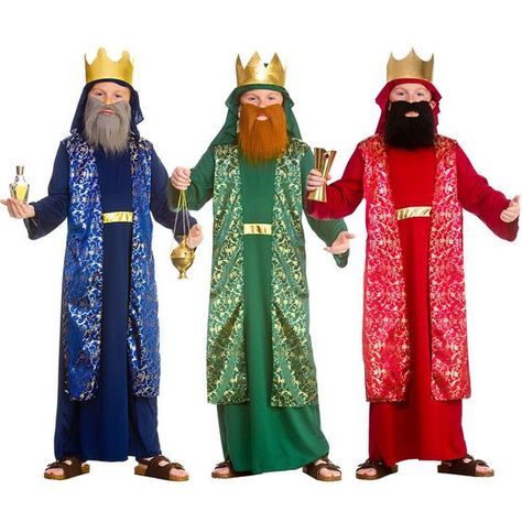 Wise Man Costume, Jesus Costume, Christmas Costumes Diy, Old Man Outfit, Career Costumes, Nativity Costumes, Xmas Costumes, Wicked Costumes, King Costume