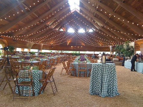 Riding arena Party 2012 | Round bulb string lights are strun… | Flickr Horse Arena Wedding, Ranch Inspiration, Round Seating, Shed Wedding, Equestrian Barns, Riding Arena, Stable Ideas, Barn Party, Paddock Paradise