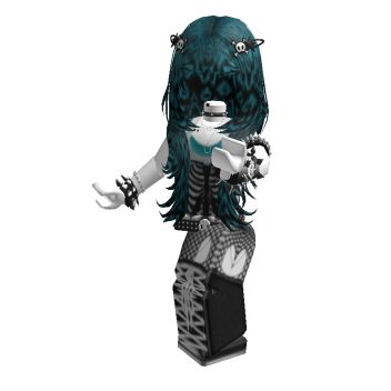 Emo Roblox Avatar No Headless, Blue Hair Roblox Avatar, Roblox Outfits Aesthetic, Goth Roblox Avatars, Emo Roblox Outfits, Roblox Profile, Roblox Ava, Roblox Emo Outfits, Emo Roblox Avatar