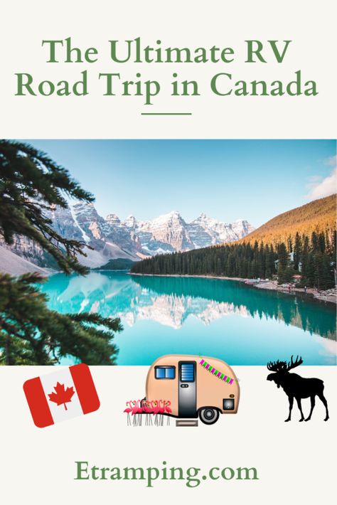 Canada Camping Road Trip, Columbia Trip, Cross Canada Road Trip, Camping Quebec, Canadian Road Trip, Retirement Life, Rv Trips, Rv Destination, Maligne Lake