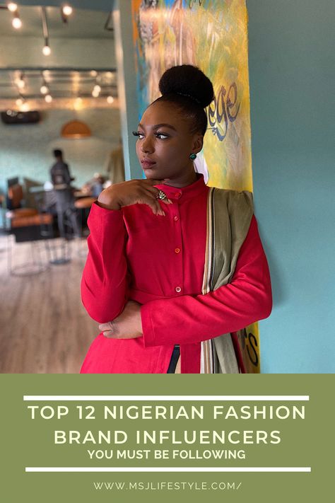 Top 12 Nigerian Fashion Brand Influencers You Must Be Following – MSJ Nigerian Fashion, Fashion Designers Famous, Ankara Fashion, Nigerian Styles, Famous Fashion, Social Media Branding, Photography Skills, Ankara Styles, Modest Dresses