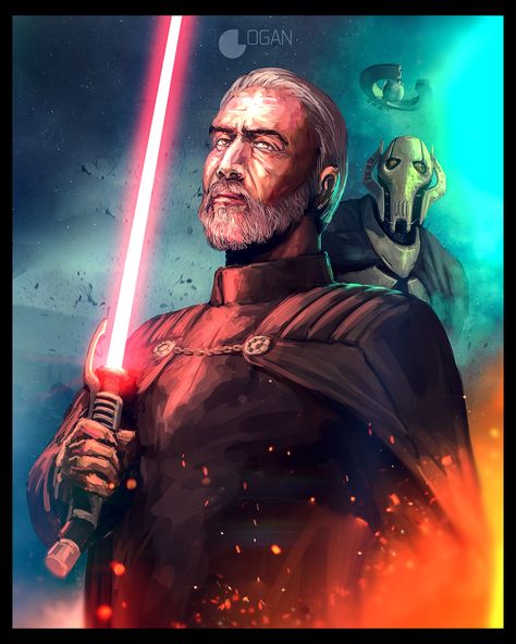 Count Dooku, Star Wars The Clone Wars, The Clone Wars, Clone Wars, Star Wars, Deviantart, Paintings