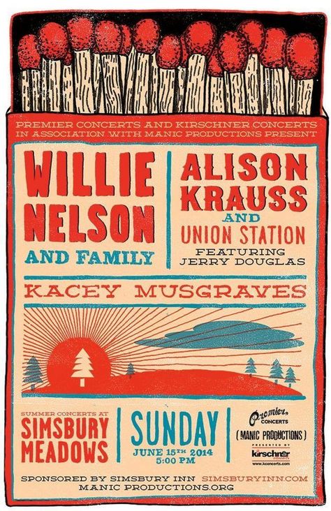 Event Poster Inspiration, Weather Poster, Frank Morrison, Alison Krauss, Poster Sport, Concert Poster Design, Poster Inspiration, Gig Poster, Music Festival Poster