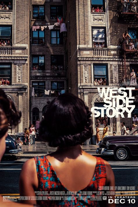 West Side Story 2021 Poster, West Side Story Poster, West Side Story 2021, West Side Story Movie, Golden Hollywood, Ansel Elgort, Rita Moreno, Clarence Thomas, Film Images