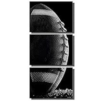 Black Canvas Painting, Football Room Decor, Workout Wall, Boys Room Wall Decor, Football Rooms, Football Bedroom, Boy Room Wall Decor, Teenage Boy Room, Black Canvas Paintings