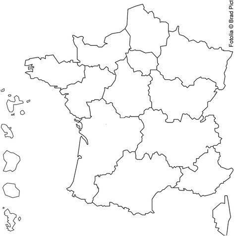 carte France region a colorier  #ColoriageCarte French Activities, France Map, French Culture, Carpe Diem, Phonics, Line Drawing, Bullet Journal, Lily, Map